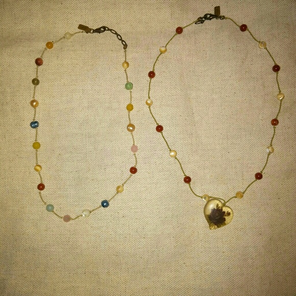 BUNDLE of 2 Rachel Beaded Necklaces - Picture 2 of 5