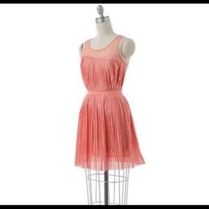 LC Lauren Conrad pink pierced bodice dress