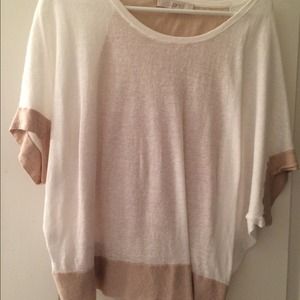 Ann Taylor Loft Colorblock Top