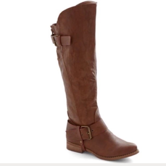 ModCloth Boots - Brown Riding Boot Sz 8 NIB ModCloth Not Rated
