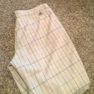 Men's Adidas Plaid short size 38