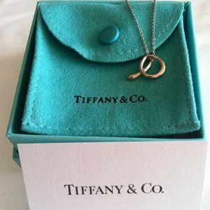 Tiffany & Co. Elsa Peretti Letter A with box, bag