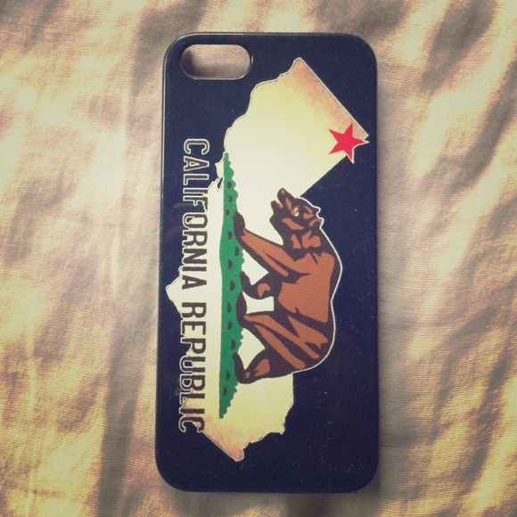 Black California Republic iPhone 5/5S Case