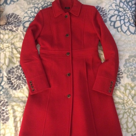 J. Crew Double-cloth Lady Day Coat Size 8