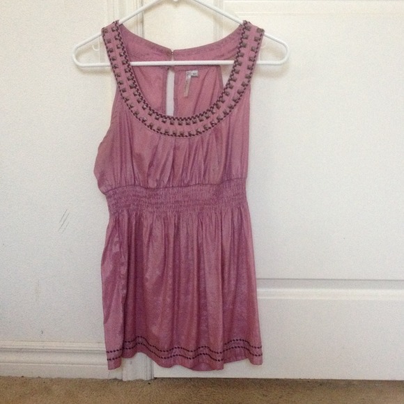 Purple, pinkish top