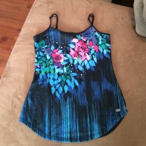 Candies floral tank top