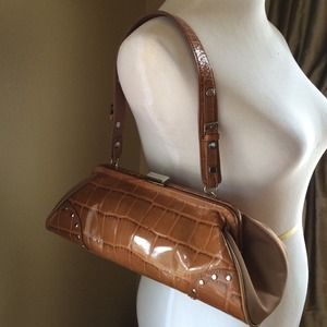 New & stylish Franco Sarto crocodile bag. ON HOLD!