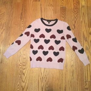 Jcrew Heart sweater