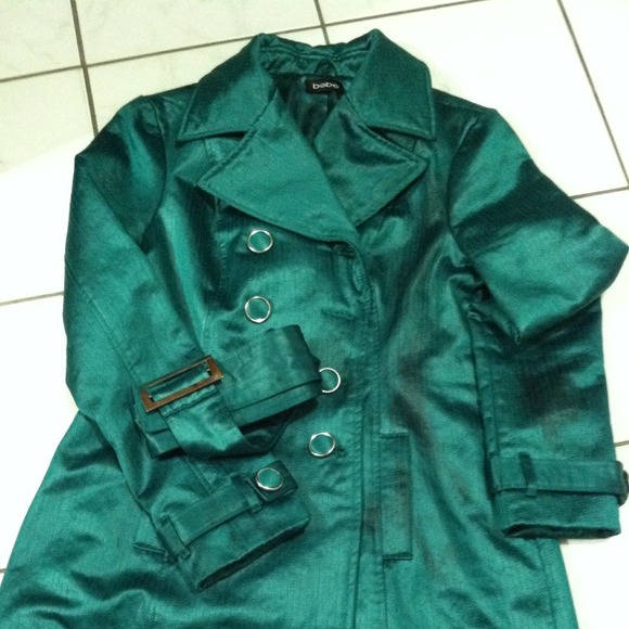 Bebe trench coat