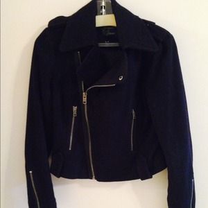 short winter wool jacket