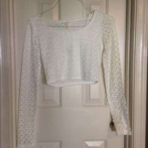 NWT forever 21 lace crop top
