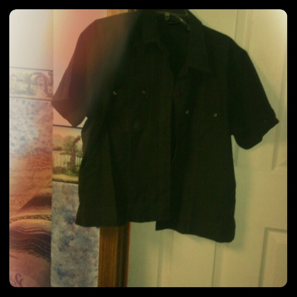 Dark green blouse