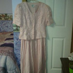 Pink dressy dress (mother of bride)