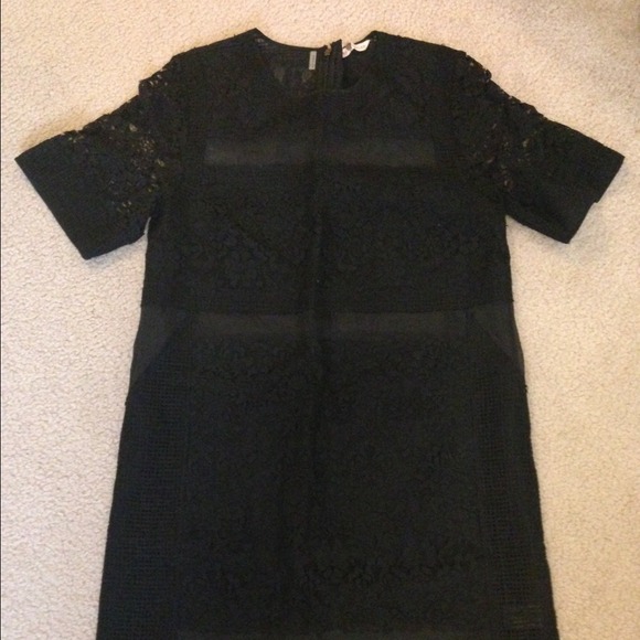 Lace Rebecca Taylor shift dress