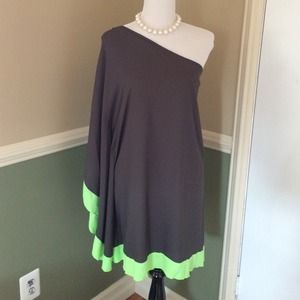 Sexy one sleeveless dress