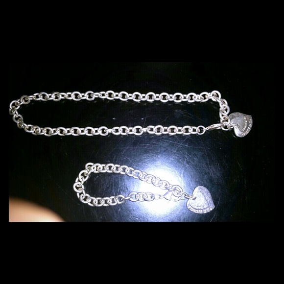 Tiffany bracelet and necklace