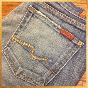 7 for all Mankind Bootcut Jeans