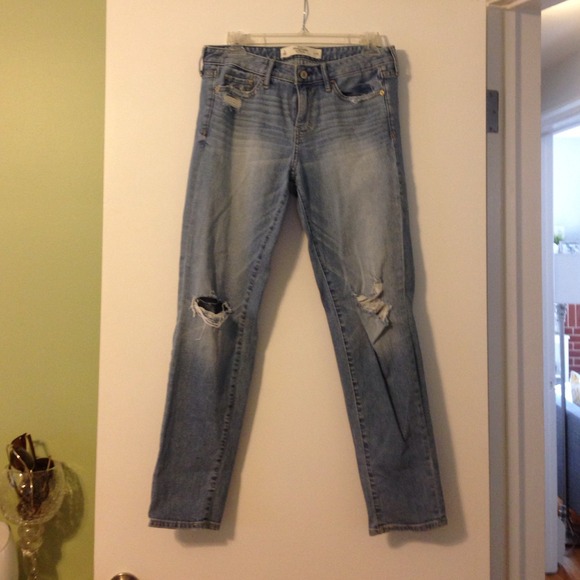 Destroyed jeans!