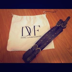 DVF fashion leather belt