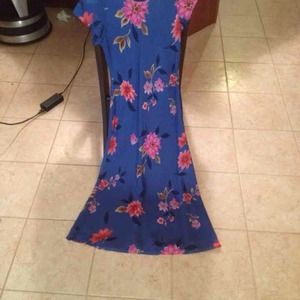Blue Flower Dress