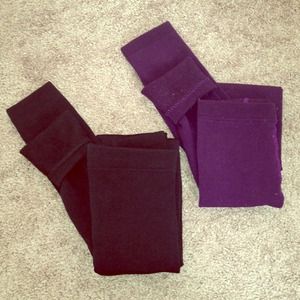 🎀2 Pair of Fleece Lined Leggings