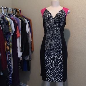 40% OFF EVERYTHING!!   Pink/Black/White Dress