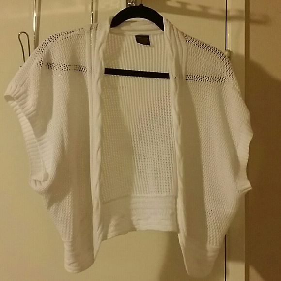 White Crochet Bolero/jacket