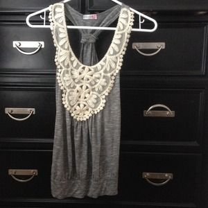 Laced tank
