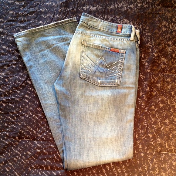 Distressed 7 Jeans