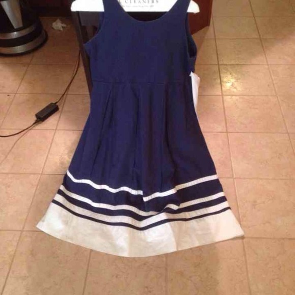 Blue&White Sailors Dress