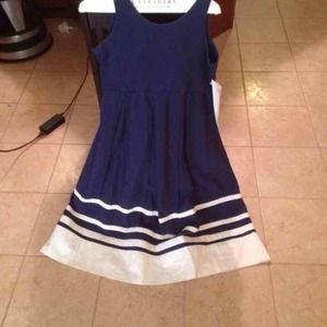 Blue&White Sailors Dress