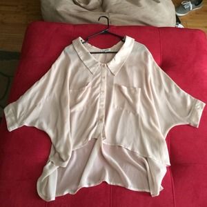 oversized, flowy top