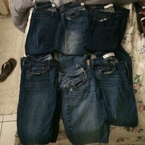 Bundle of 6 jeans