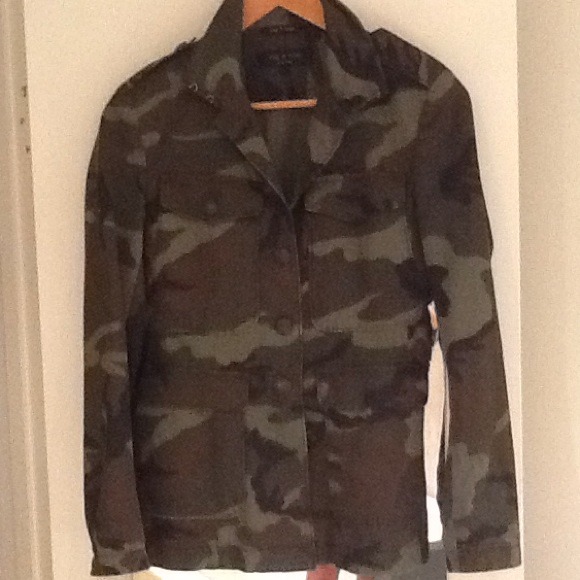 Rag & Bone camo blazer