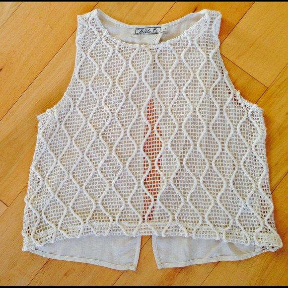 Chloe K Open Back Top