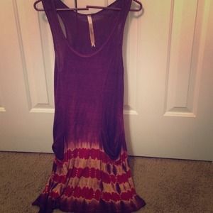 Tie dye dress