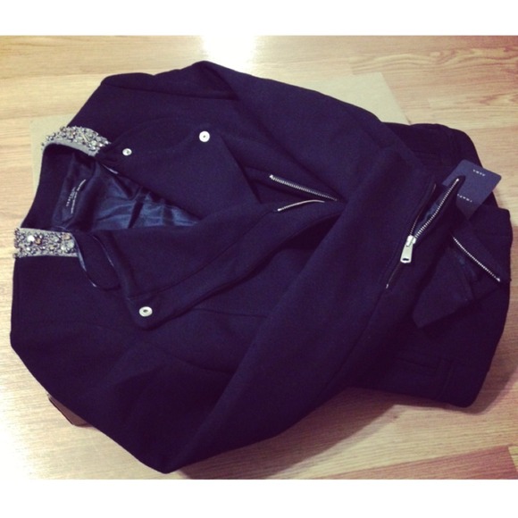 Zara Jewels Neckline Jacket
