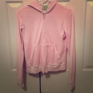 Kids Pink juicy couture sweat jacket