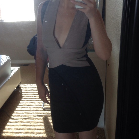 Two tone dress