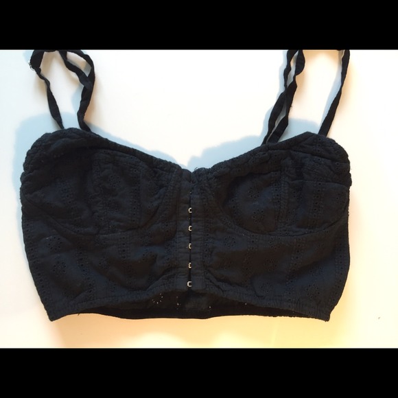 ❌SOLD❌ Brandy Melville Corset Style Bandeau Top