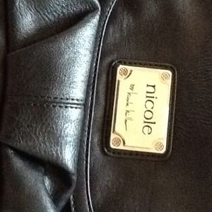 Nicole miller purse black