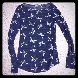 Bow long sleeve