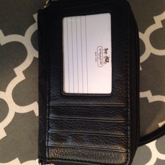 COACH park universal zip wallet - Picture 2 of 4