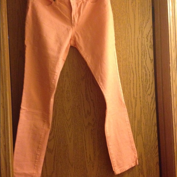 Banana republic peach pants