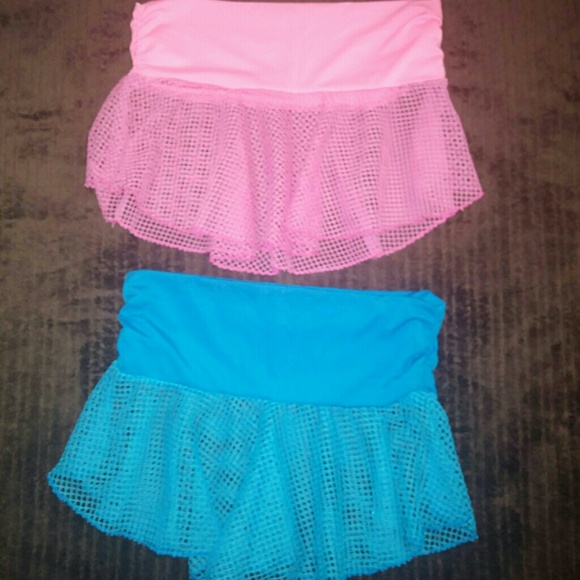 BUNDLE of two sexy mesh / net skirts - Picture 2 of 2