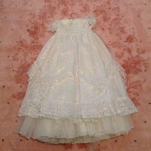 Baby christening gown