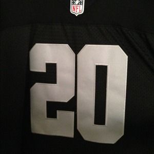 On Field Nike Oakland raider jersey