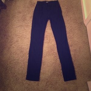 High rise Black bdg pants