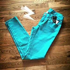 Turquoise pants by CP Jeans
