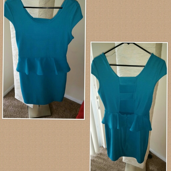 Short Chic Party dress front and back